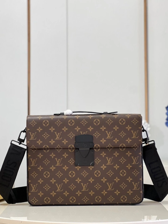Aaa replica ru LOCK BRIEFCASE LOUIS S VUITTON 0825